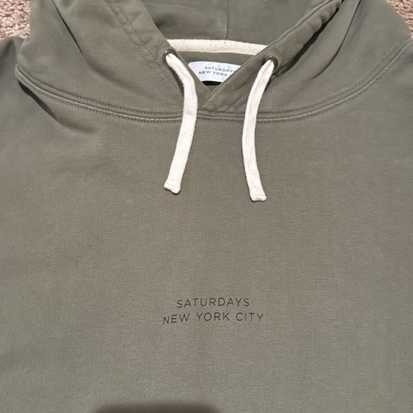 SNYC Olive hoodie - Picture 2 of 5